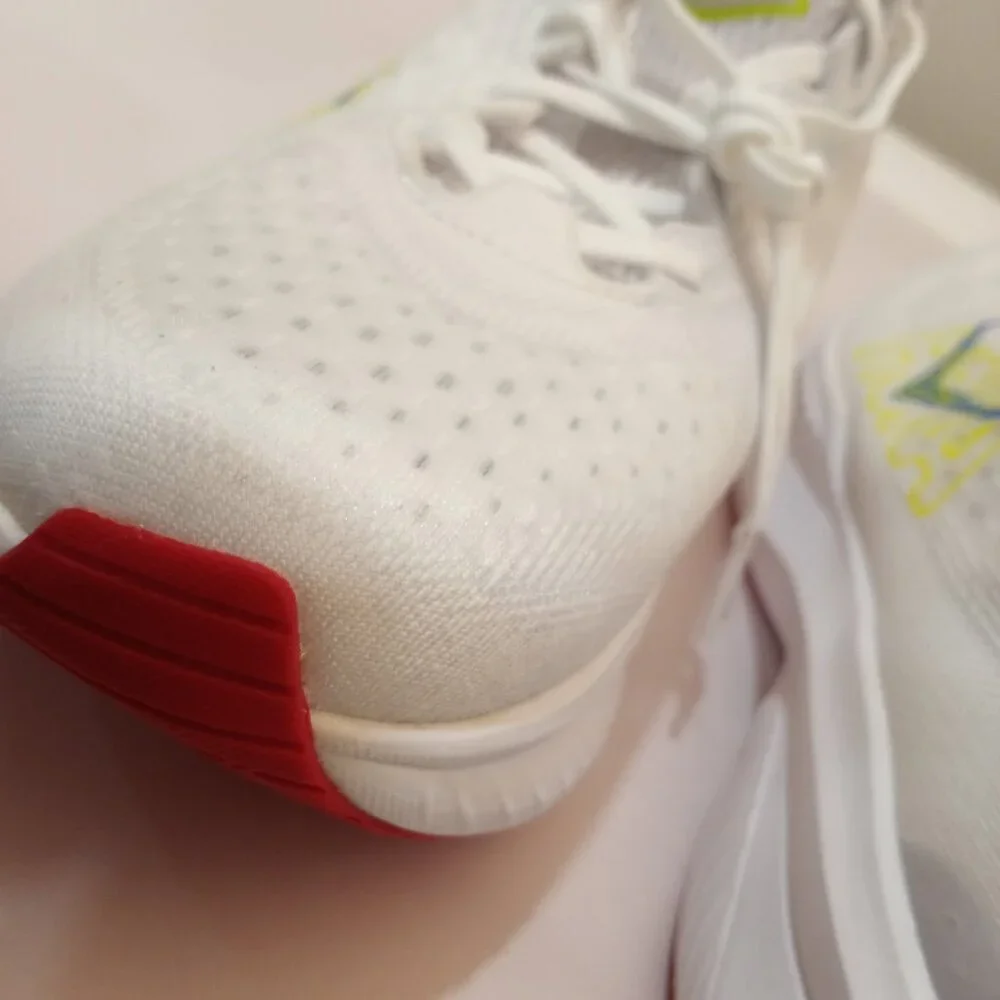 HOKA ONE ONE MACH 6 RUNNNG SHOE WHITE MEN SIZE 13 NEW